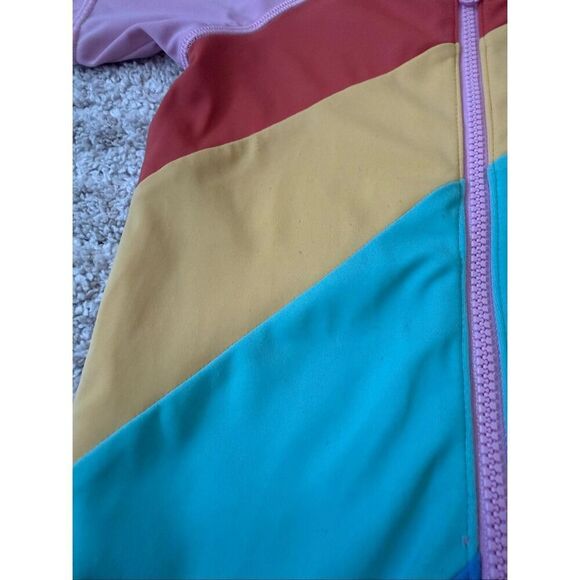 Hanna Andersson 18-24 Months Baby Girl Swim Suit Rash Guard Romper - Picture 3 of 5